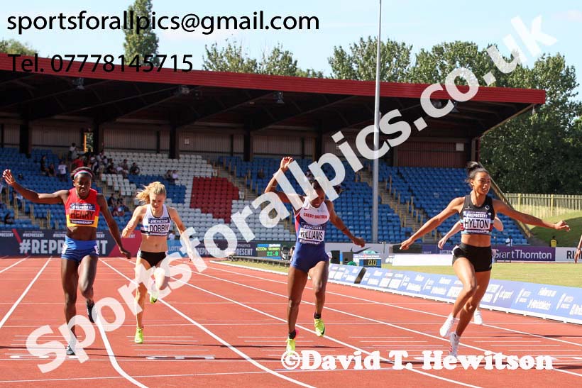 Womens 200 metres, British World Championship Team Trials, Alexander Stadium, Birmingham